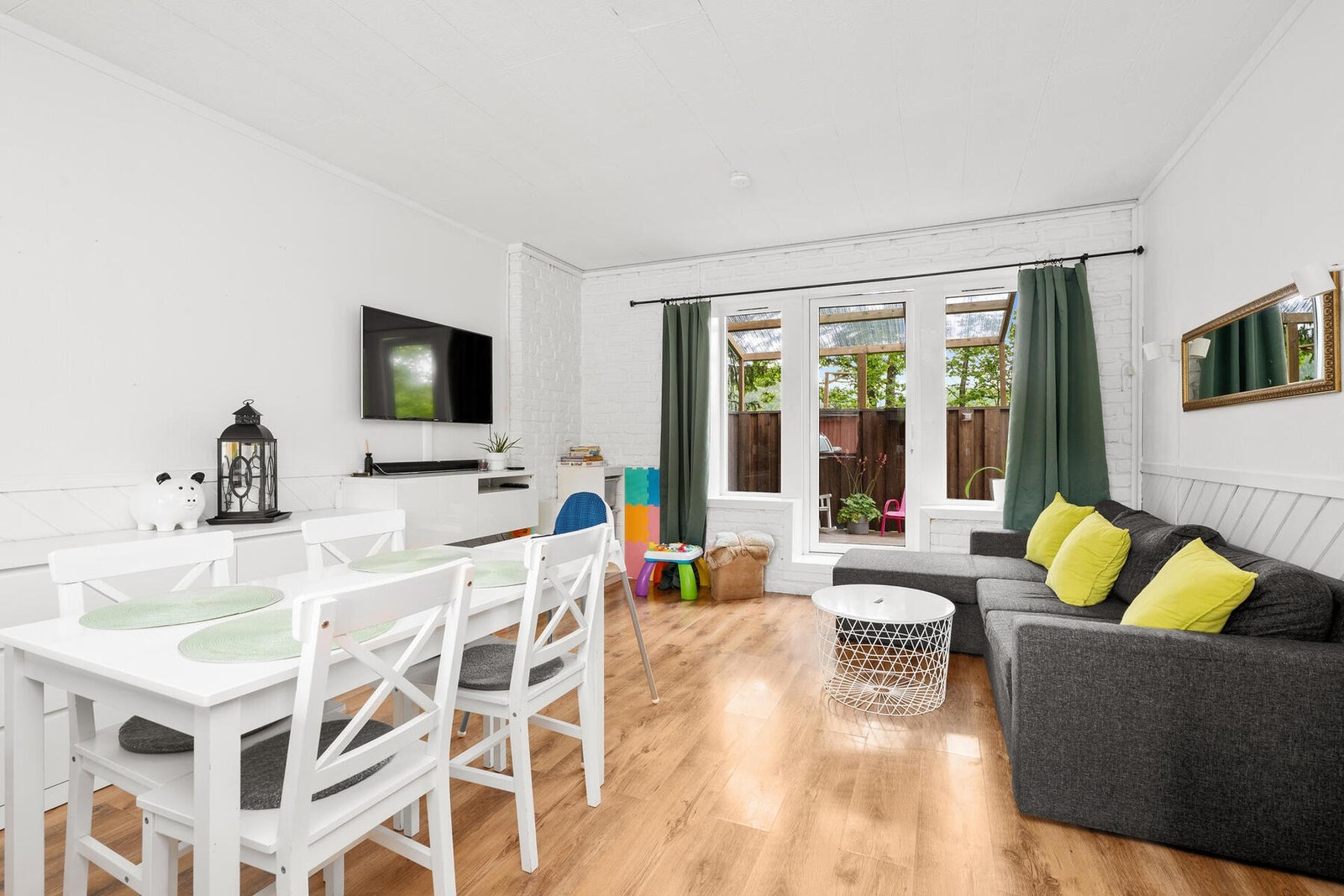Bilder fra dagens innredning av uthuset Galleribilde