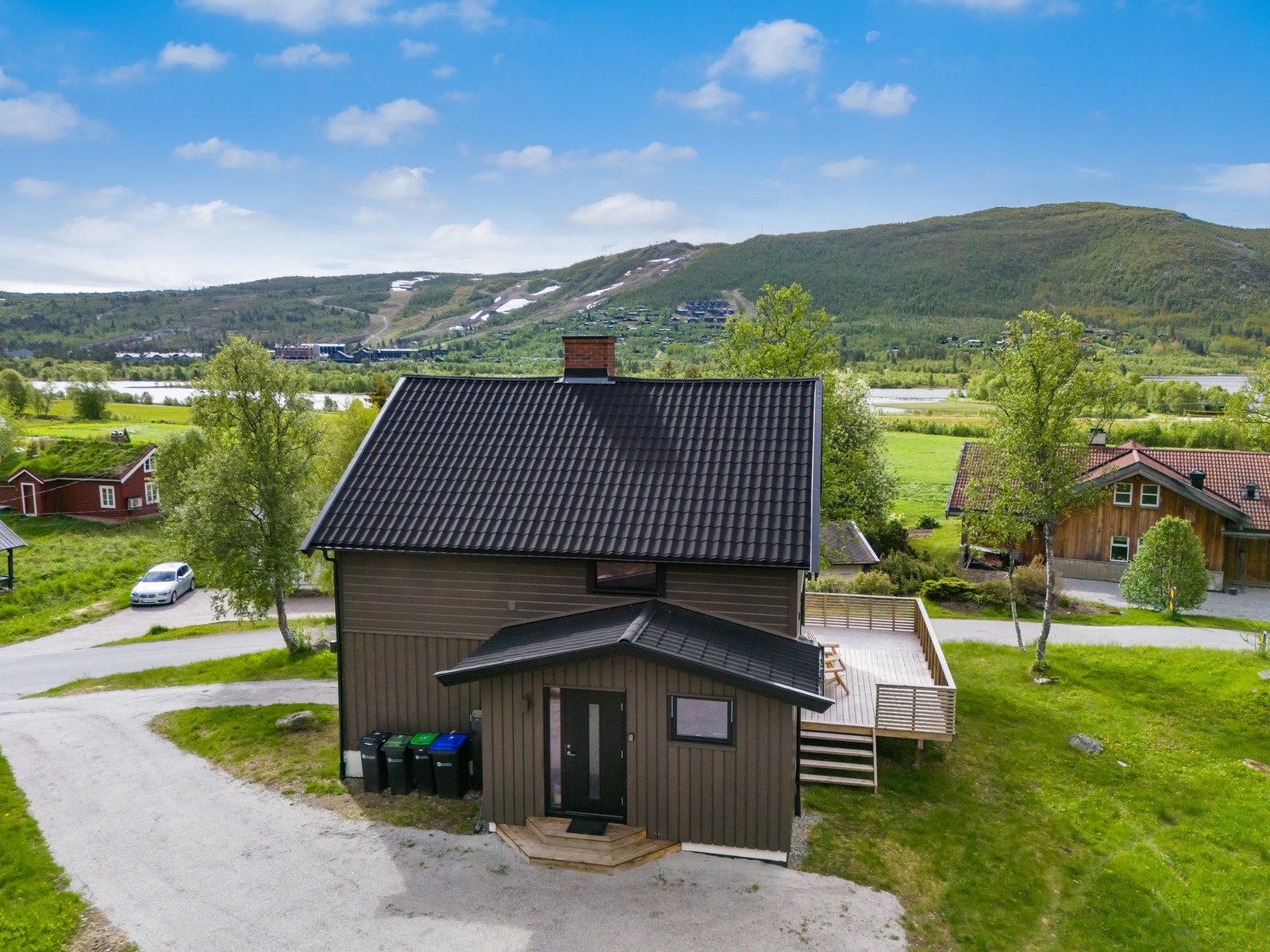 Med skiløyper like i nærheten ligger alt til rette for aktive vinterdager. Galleribilde