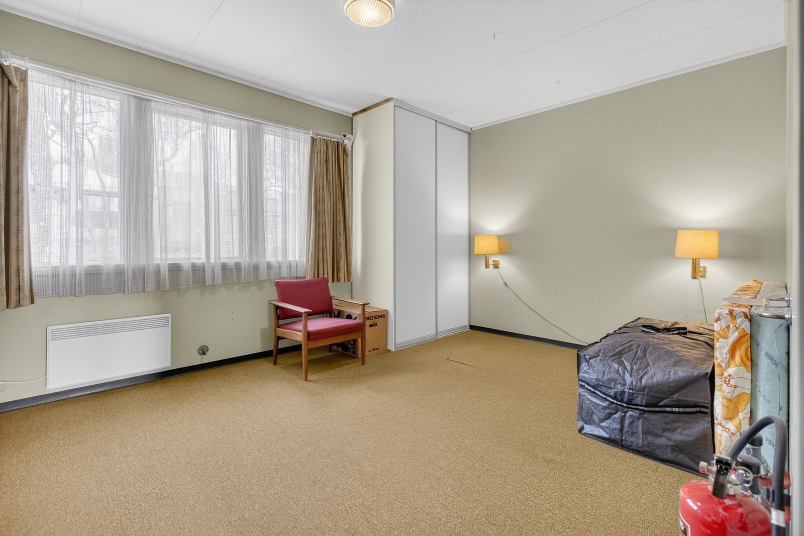 Soverom med kott, mot nord i hovedetasje. Galleribilde