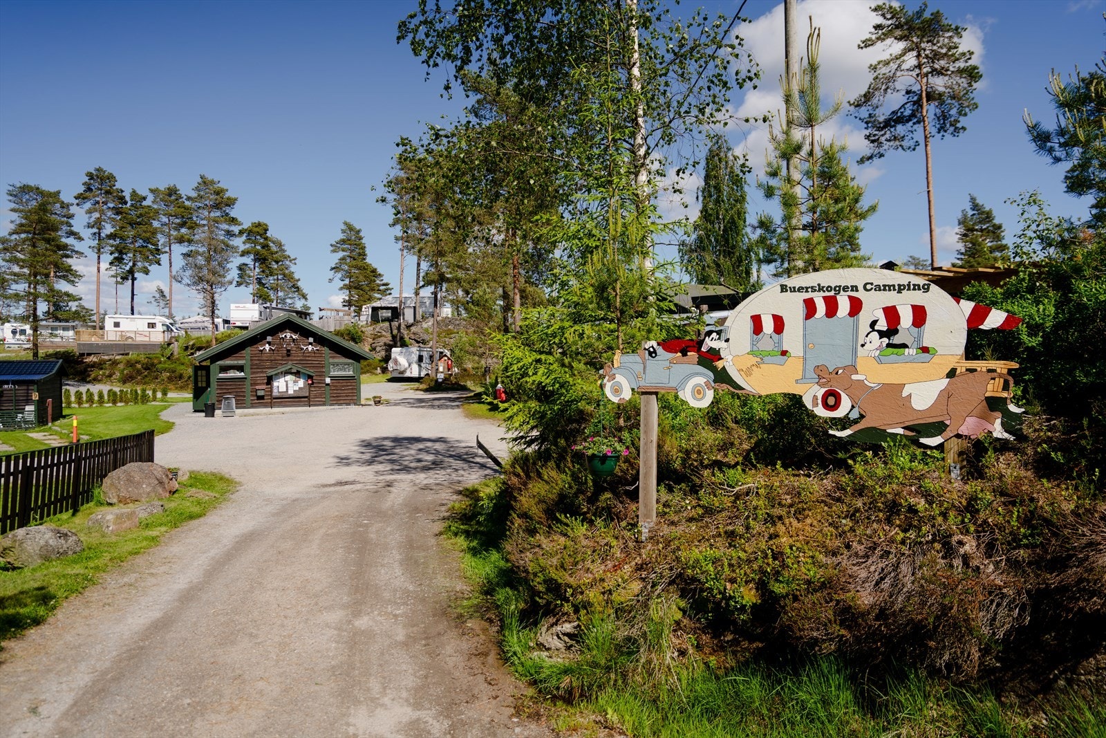 Buerskogen Camping ligger i nærområdet Galleribilde