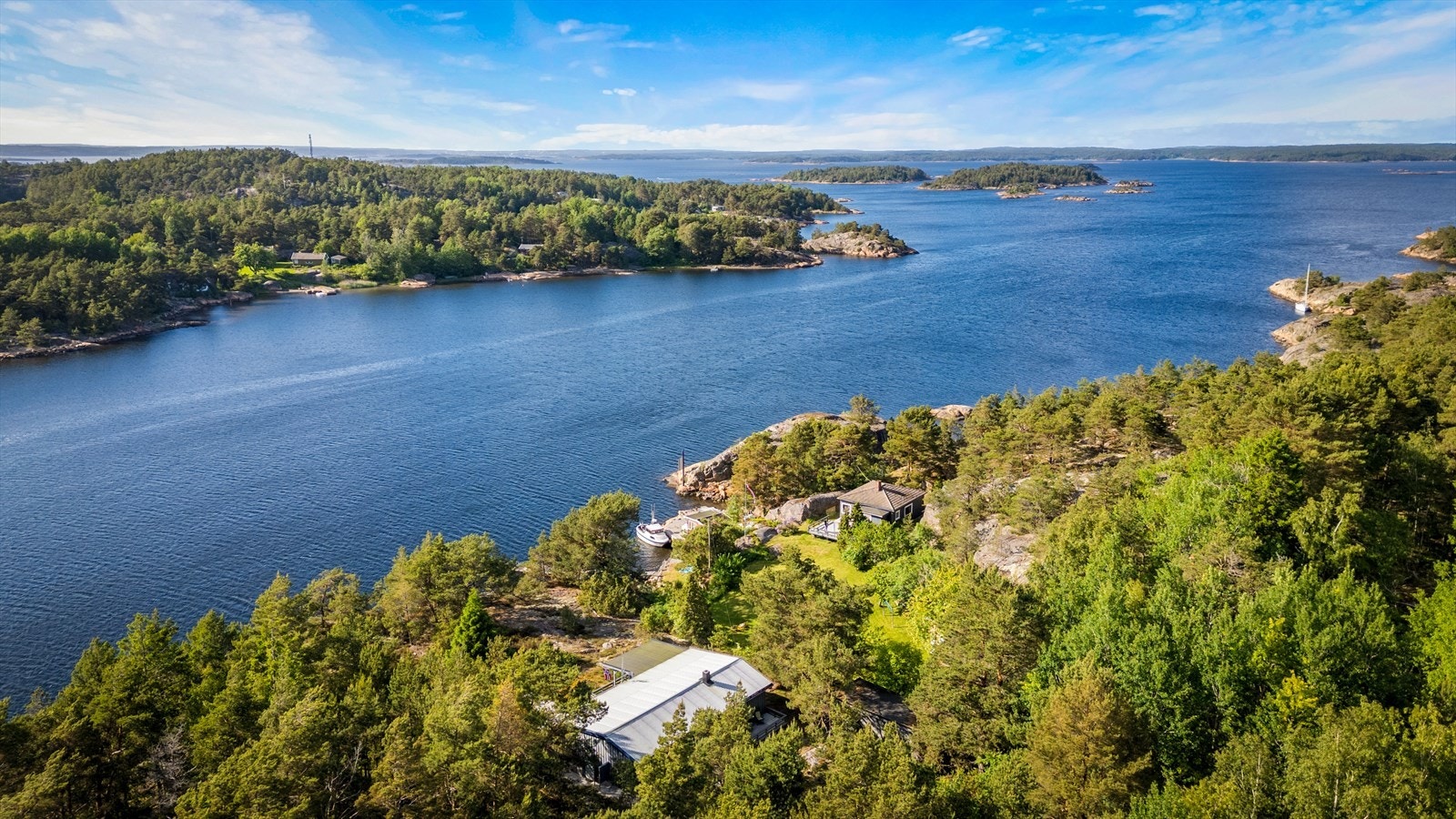 Skjærgårdslandskapet som omkranser Saltholmen. Galleribilde