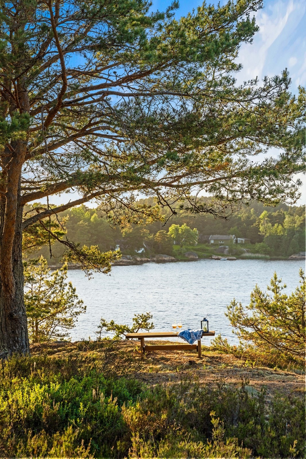 Flere usjenerte utkikkspunkter og rasteplasser rundt på øya. Galleribilde