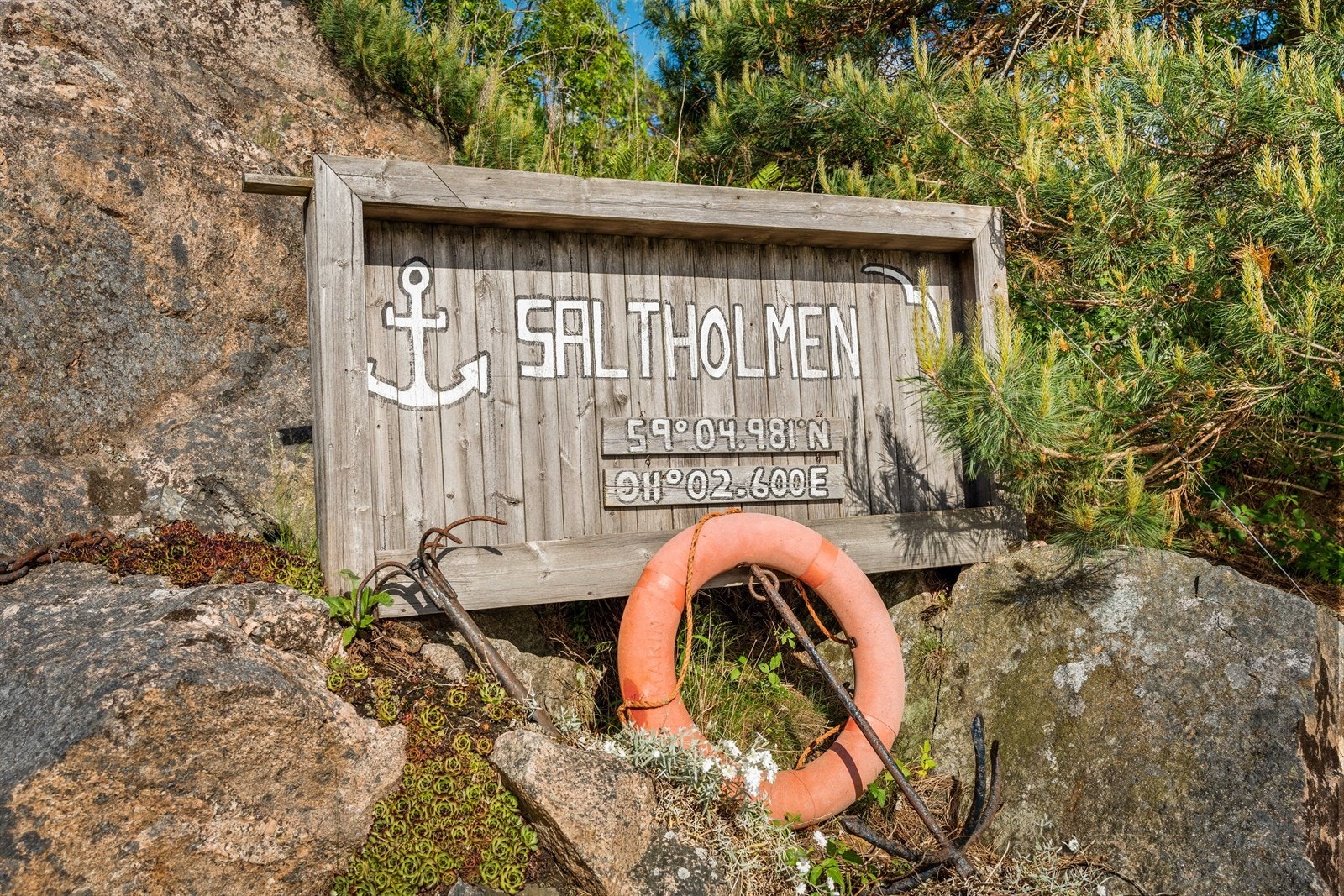 Saltholmen - en helt egen øy. Galleribilde