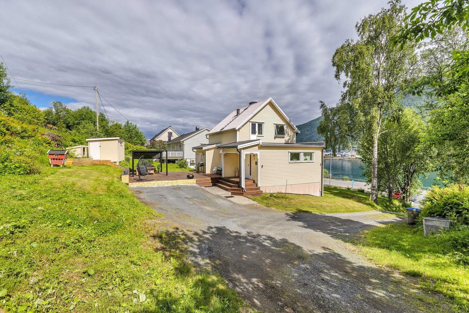 Velkommen til Harhausveien 1! Foto: Kalle Punsvik Galleribilde