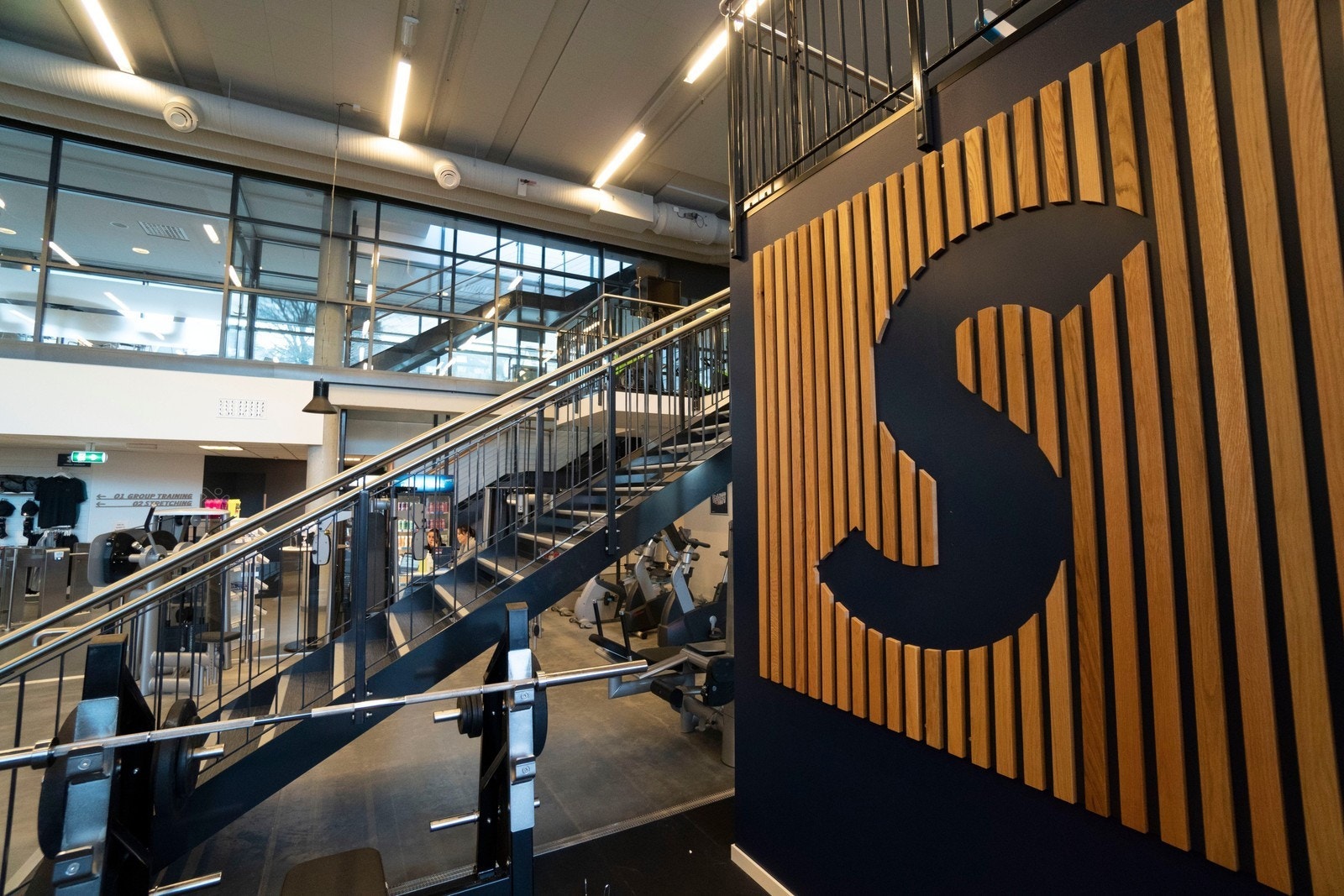 Sats Treningssenter ligger rett ved Galleribilde