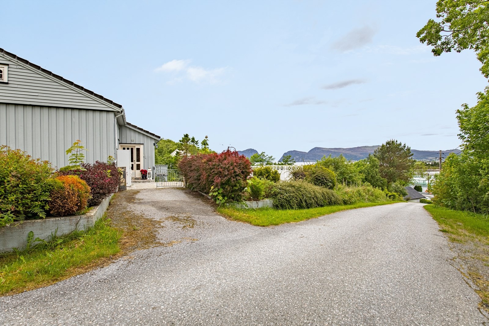 Flott innkjørsel Galleribilde