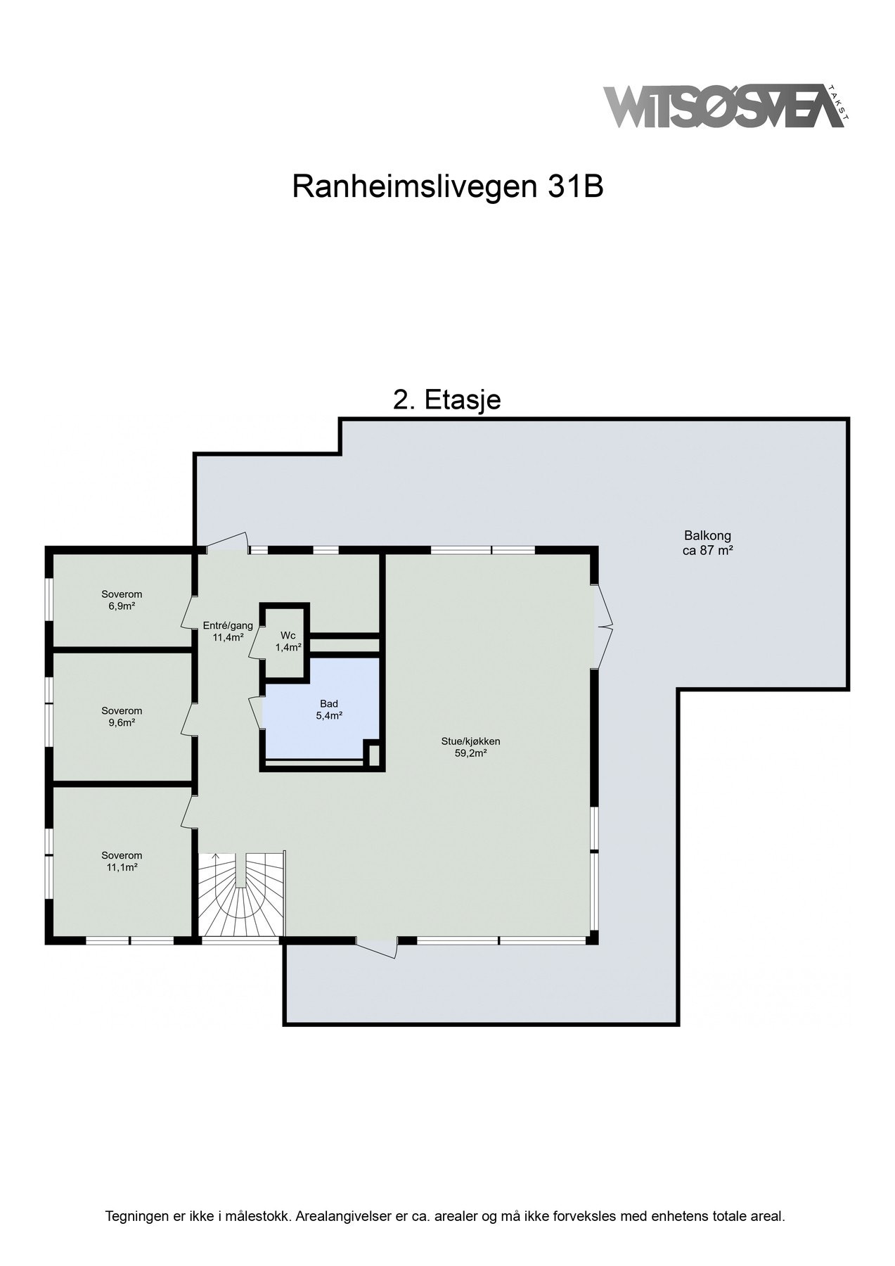 Planskisse sokkel. Galleribilde