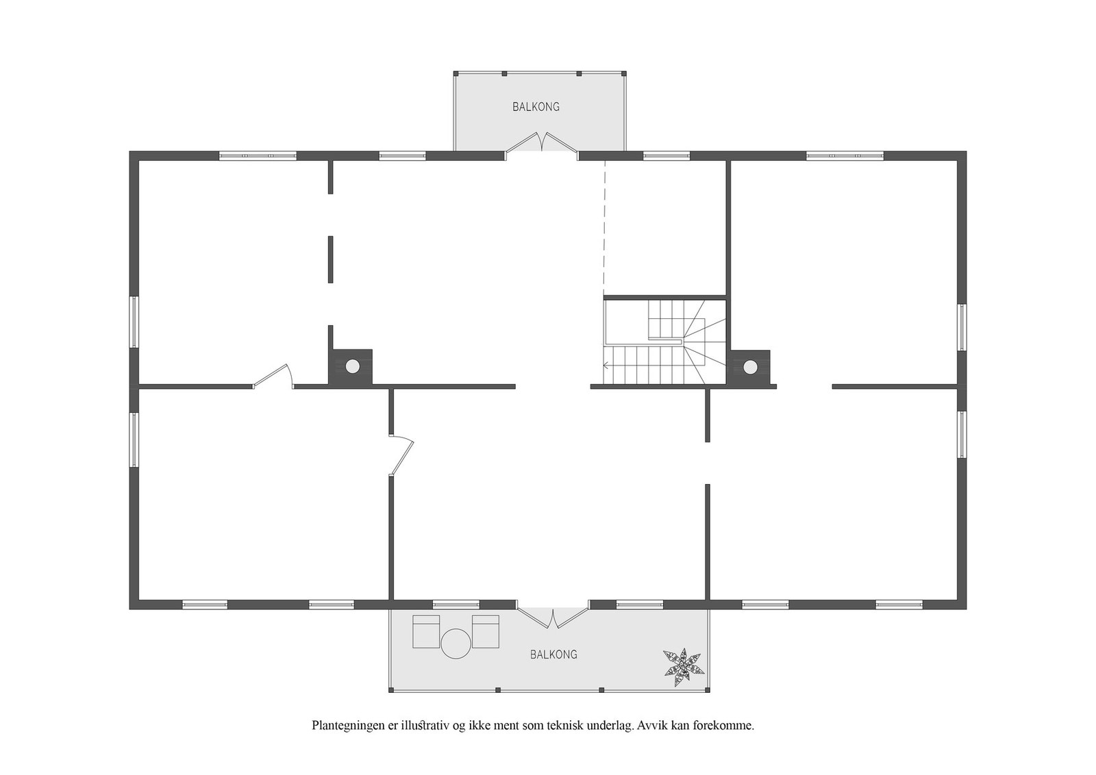 Plantegning 2.Etasje. Galleribilde