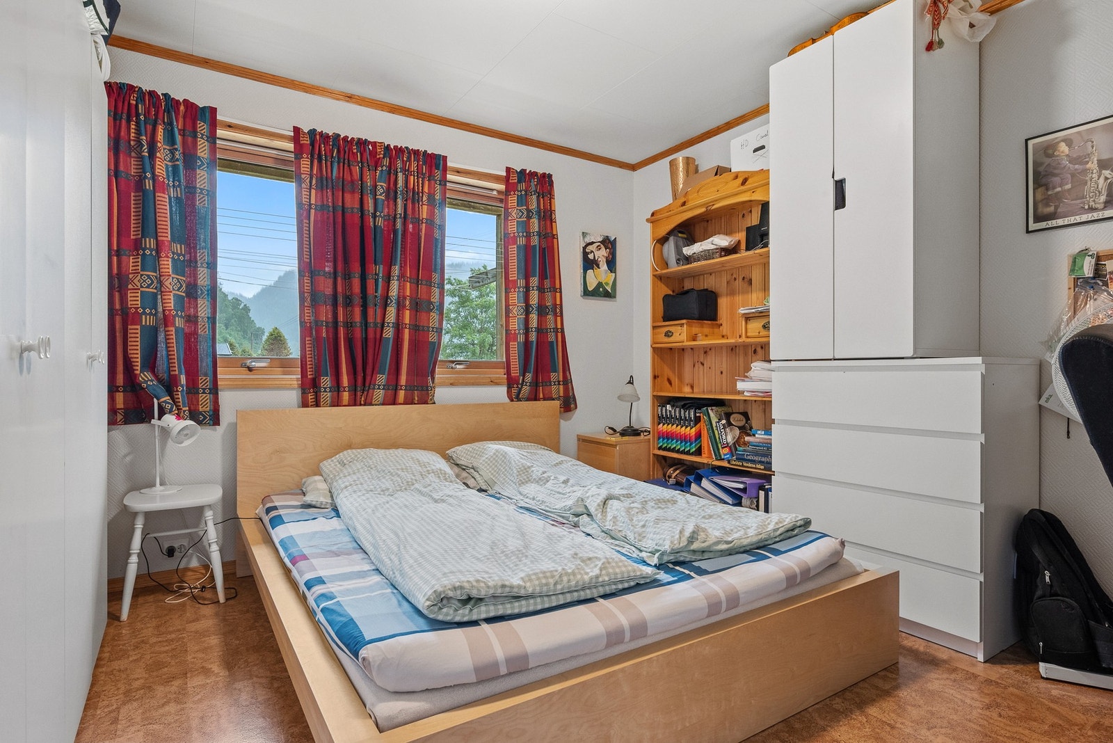 Soverommet er på 13,7m². Galleribilde