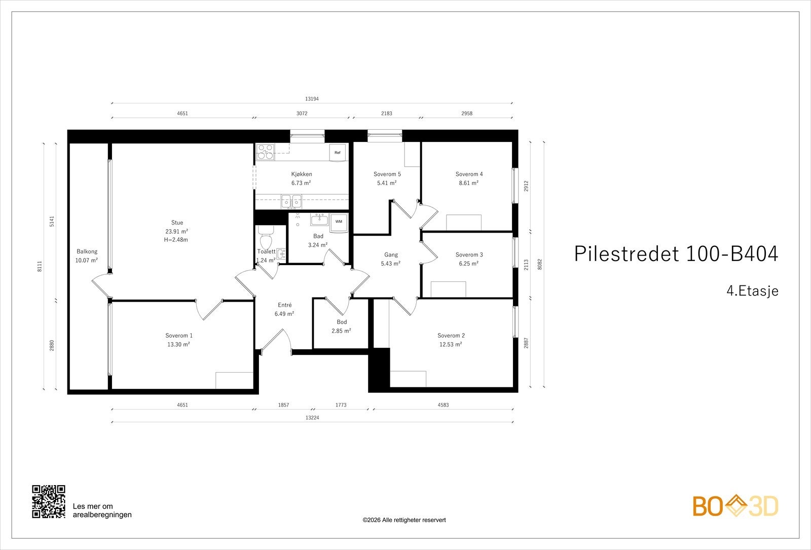 Takstmann plantegning (avvik kan forekomme) Galleribilde