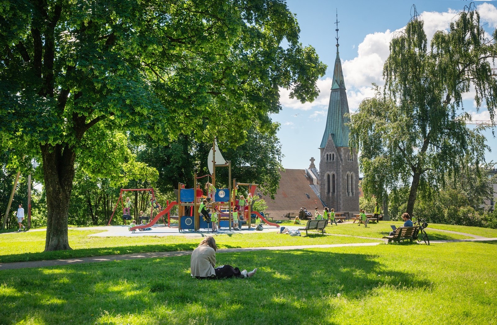 Stensparken - Lekestativ for de minste! Galleribilde