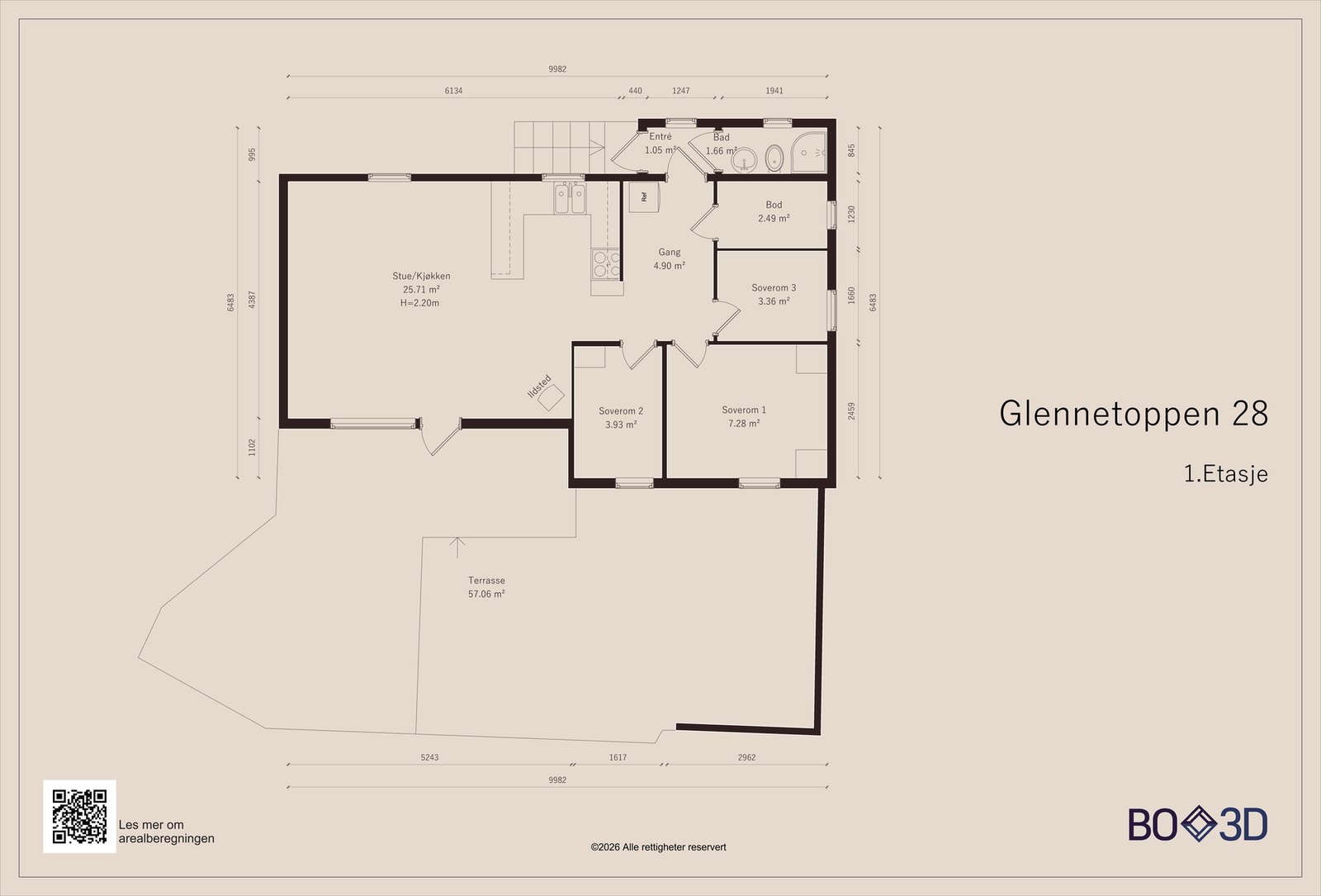 Planillustrasjon Galleribilde