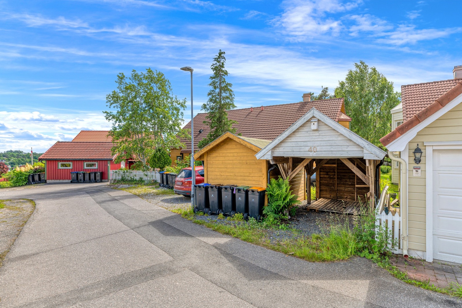 Det medfølger carport. Galleribilde