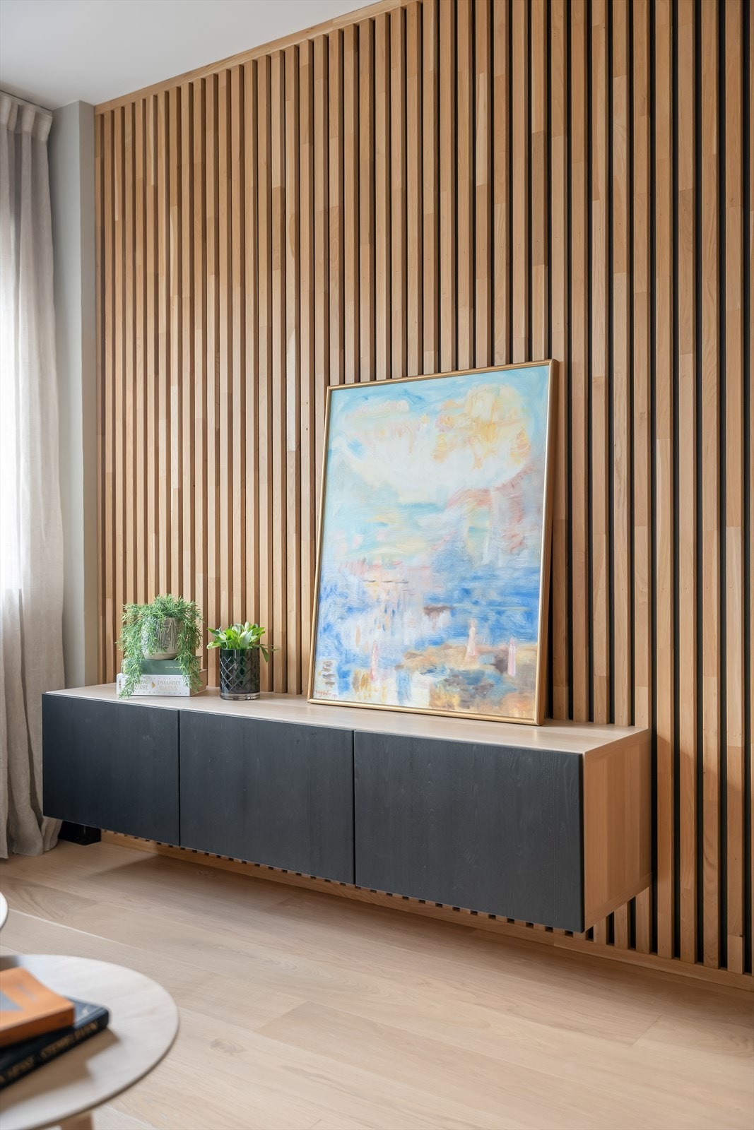 Når strømprisene stiger er det godt å vite at oppvarming og varmtvann i boligen er inkludert i felleskostnadene. Galleribilde