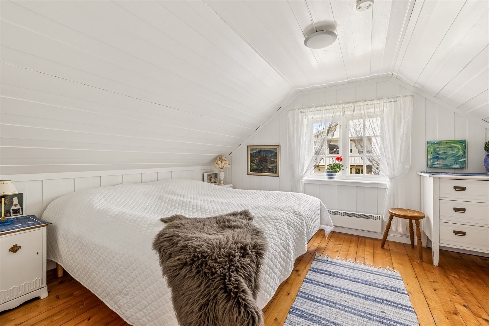 I denne etasjen finner vi to gode soverom. Galleribilde