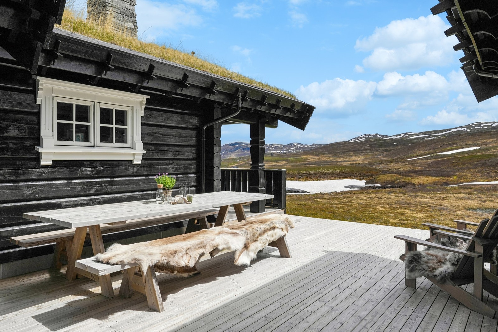 Med Jotunheimen som nærmeste nabo er dette et ideelt utgangspunkt for et aktivt friluftsliv. Galleribilde