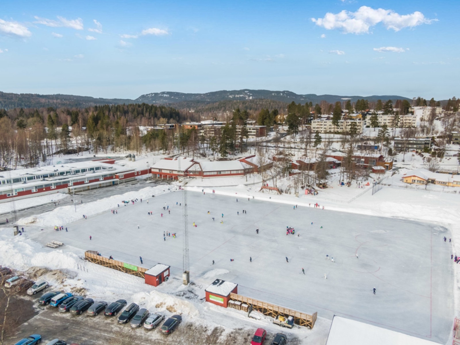 Her er det fotballbaner, skøytebaner og mer! Galleribilde