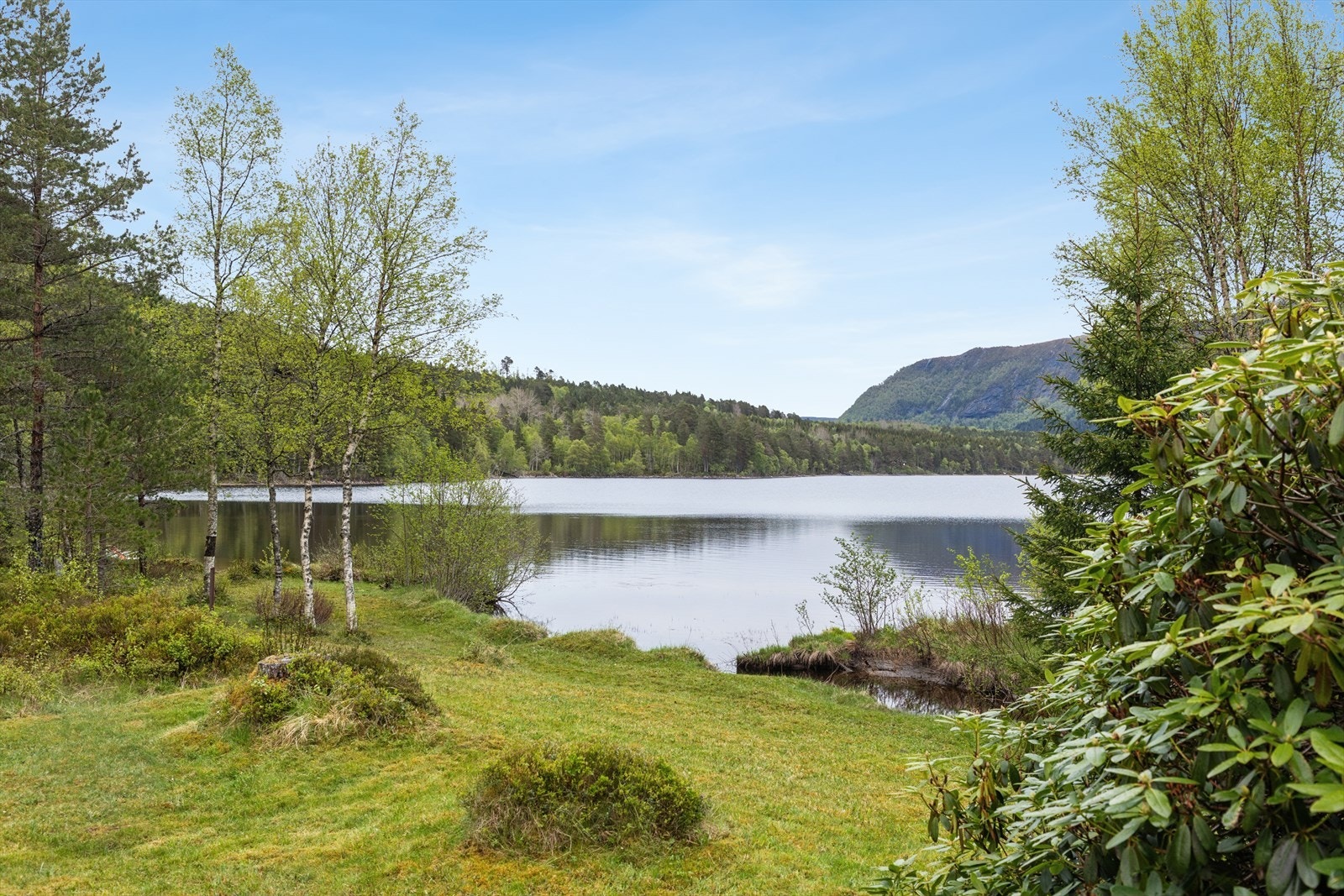 For den fiskeinteresserte er Heimsvatnet et lite paradis. Galleribilde