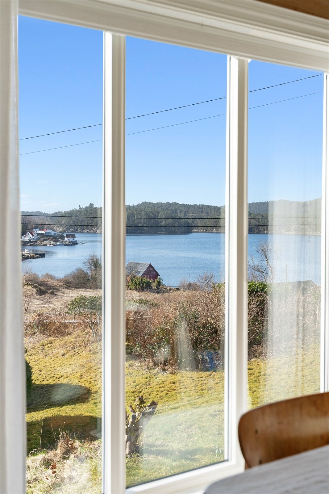 Flott utsikt fra stue Galleribilde