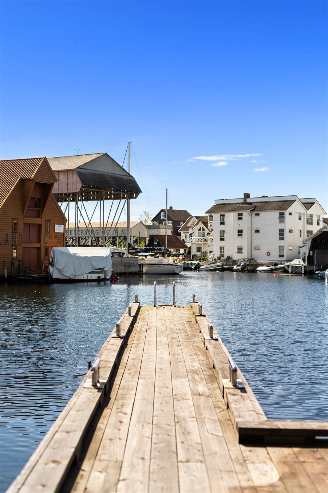 Her bor du omgitt av et maritimt og historisk miljø. Galleribilde