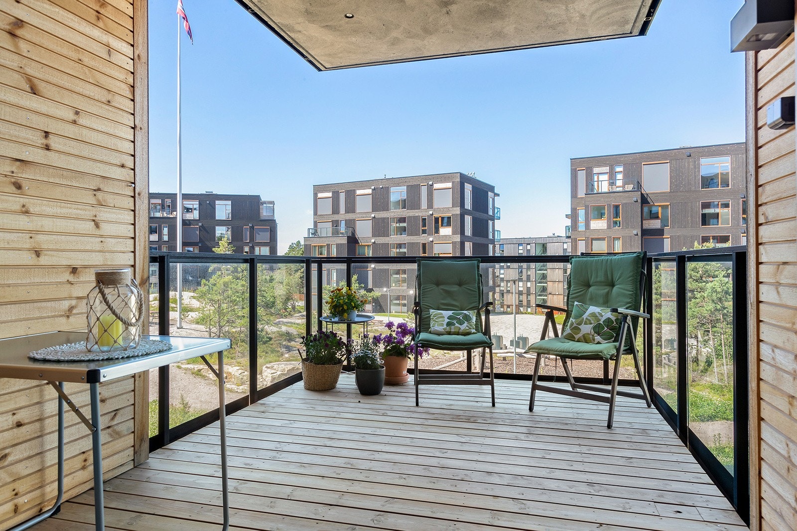 OBOS eiendomsmeglere - Fredrikstad Begbyåsen - Ny, tiltalende 3-roms leilighet i populært boområde | Vestvendt balkong | Heis | Garasje Veteranveien 4,