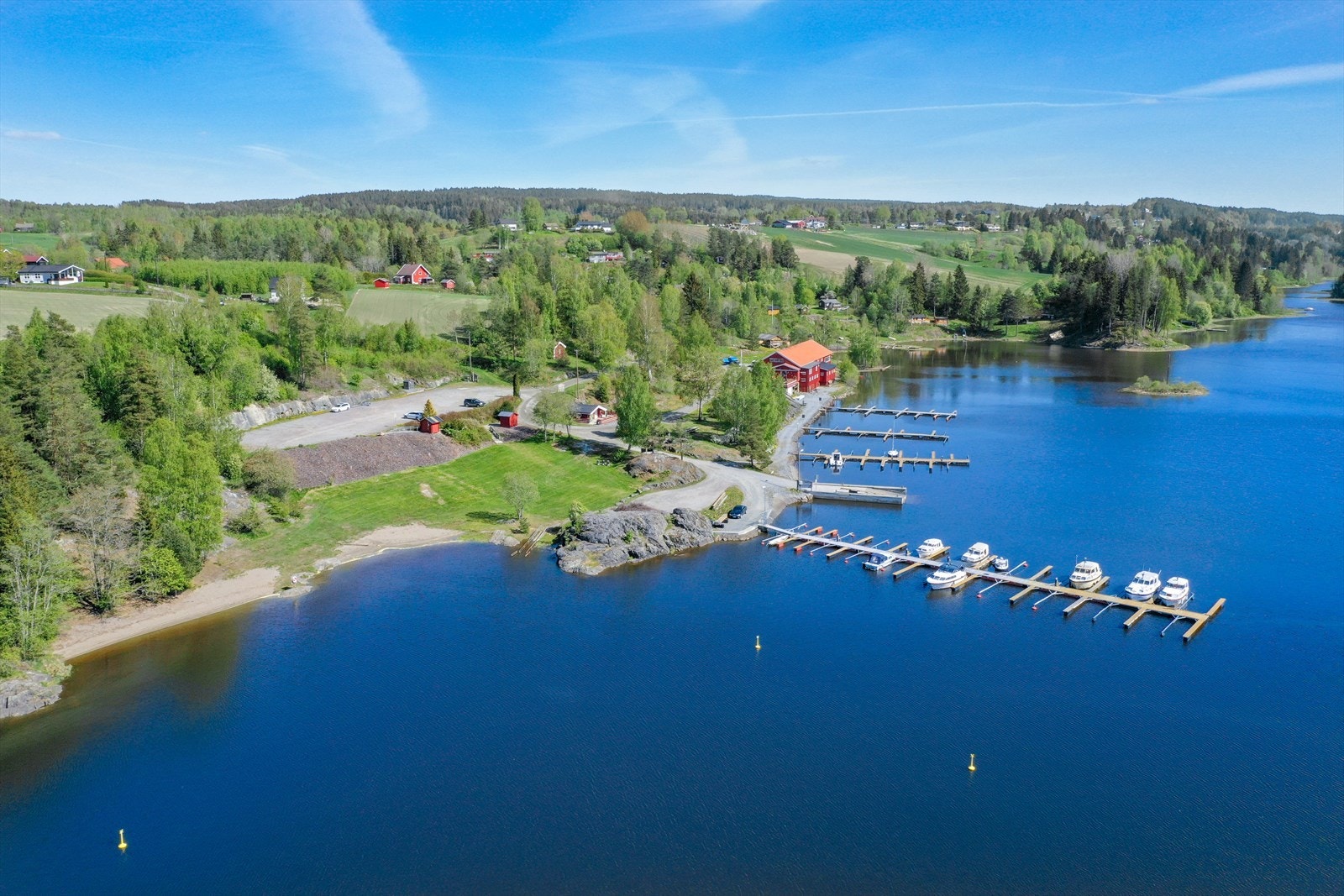 Gansvika er et populært utfartssted sommerstid. Galleribilde