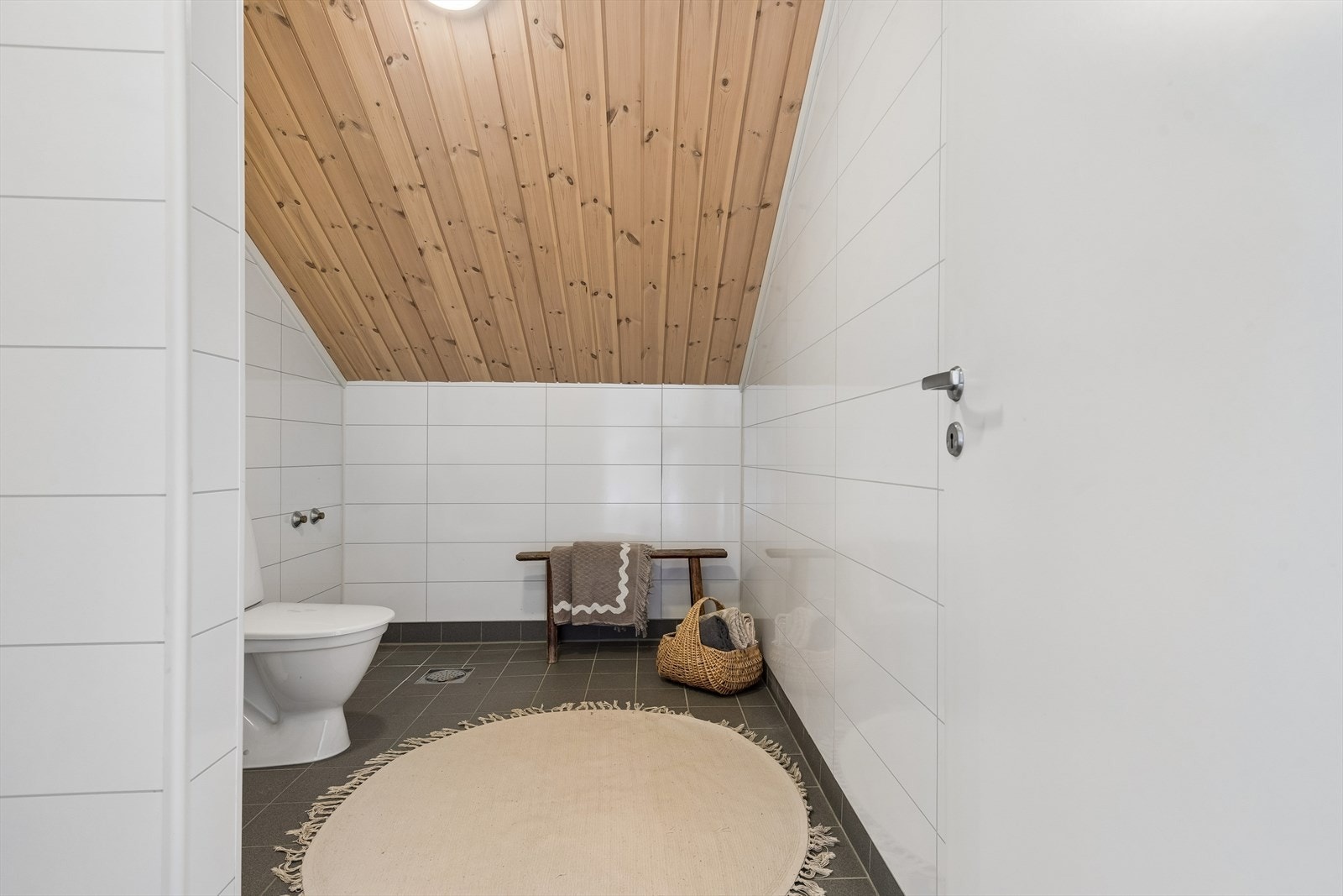 Badet har også opplegg for badekar om man får lyst på det. Galleribilde