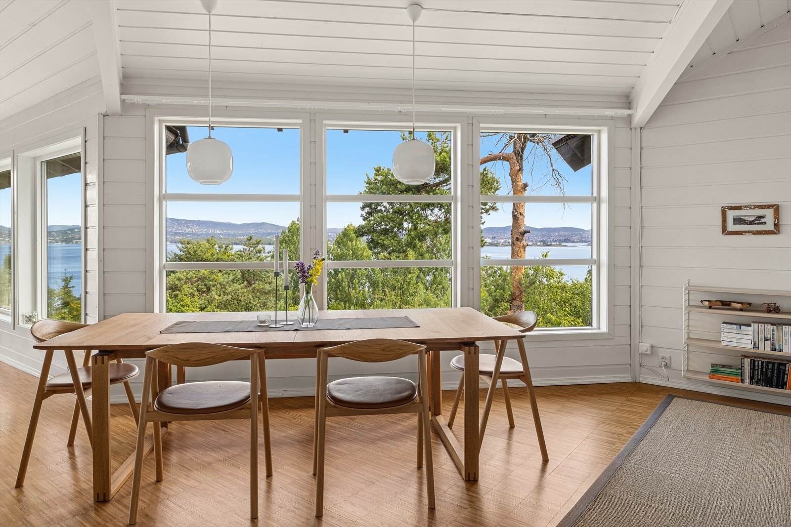Herfra har du panoramautsikt utover Oslofjorden. Galleribilde