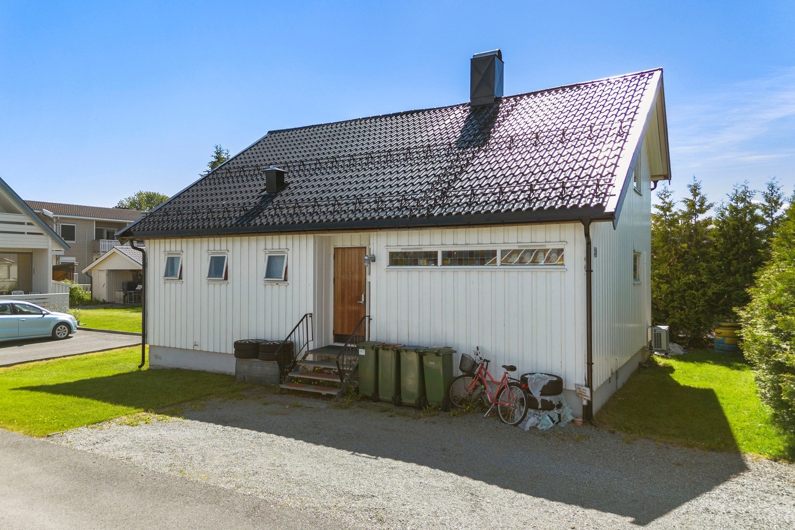 Stjørdal stasjon ligger kun en kort gåtur unna. Galleribilde