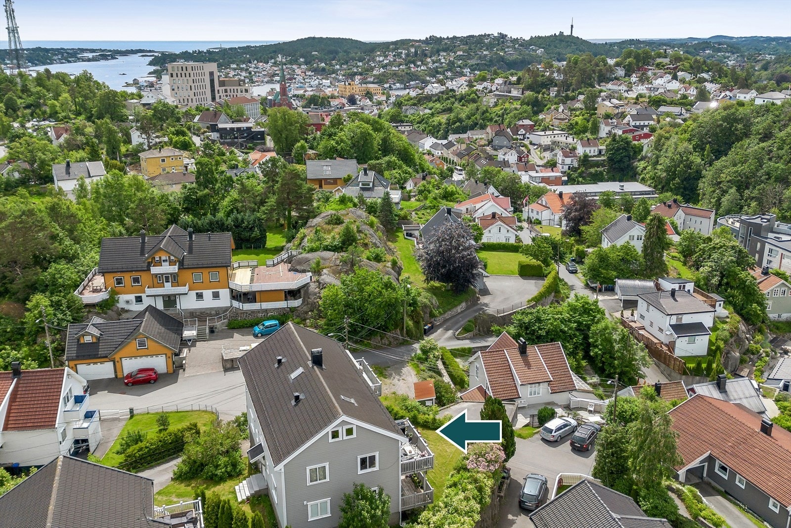 Leiligheten har en sentral beliggenhet. Galleribilde