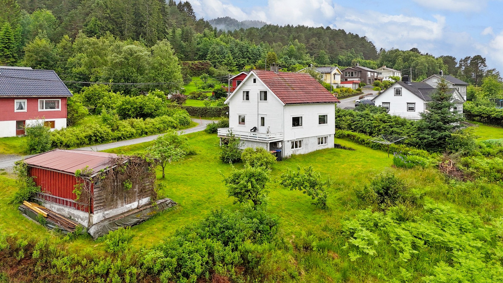 Dronefoto. Galleribilde