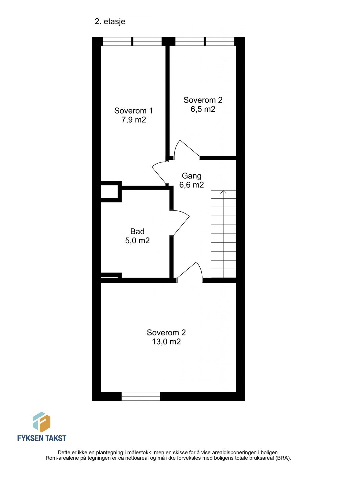 Planskisse 2. etasje Karl Jonssons veg 2C.jpg Galleribilde