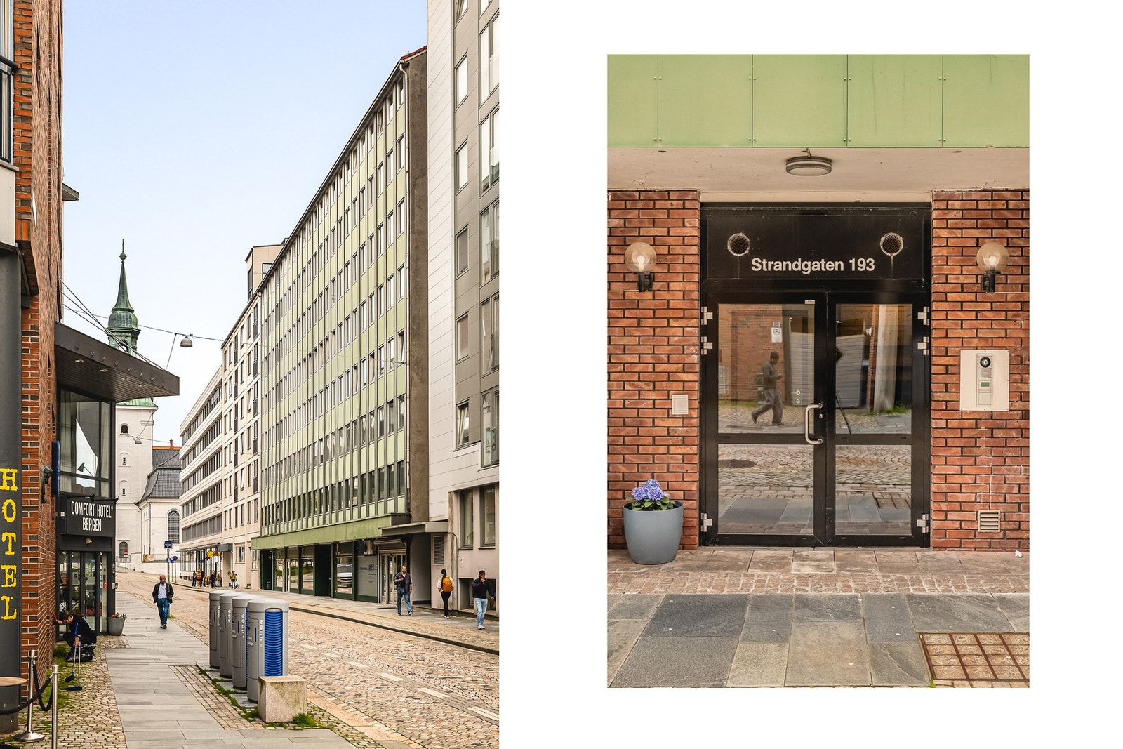 - Leiligheten ligger i byggets 4. etasje og disponerer både ekstern loftsbod og hylleplass i kjeller - Galleribilde