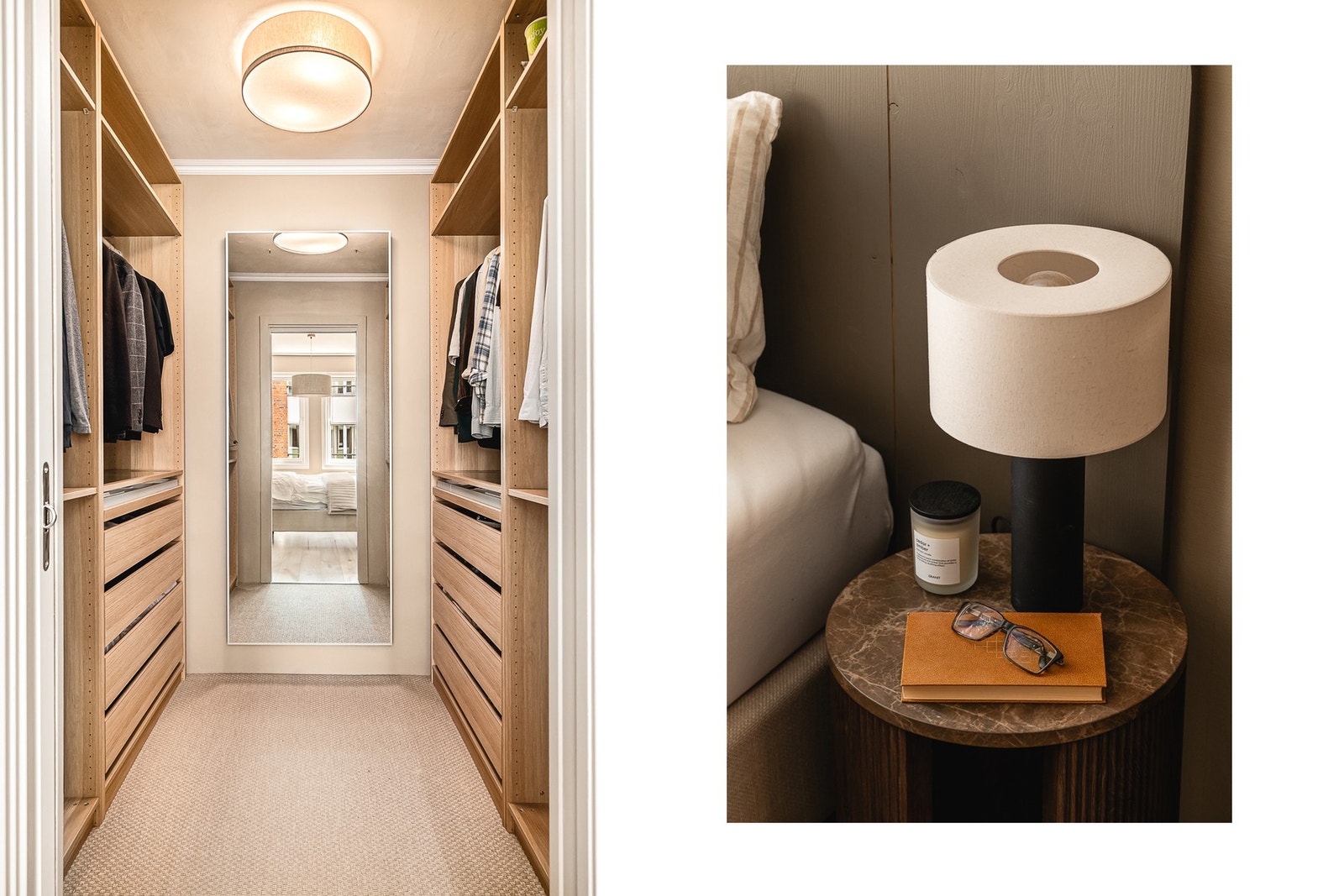 - Praktisk walk-in-garderobe som gir svært gode oppbevaringsmuligheter - Galleribilde