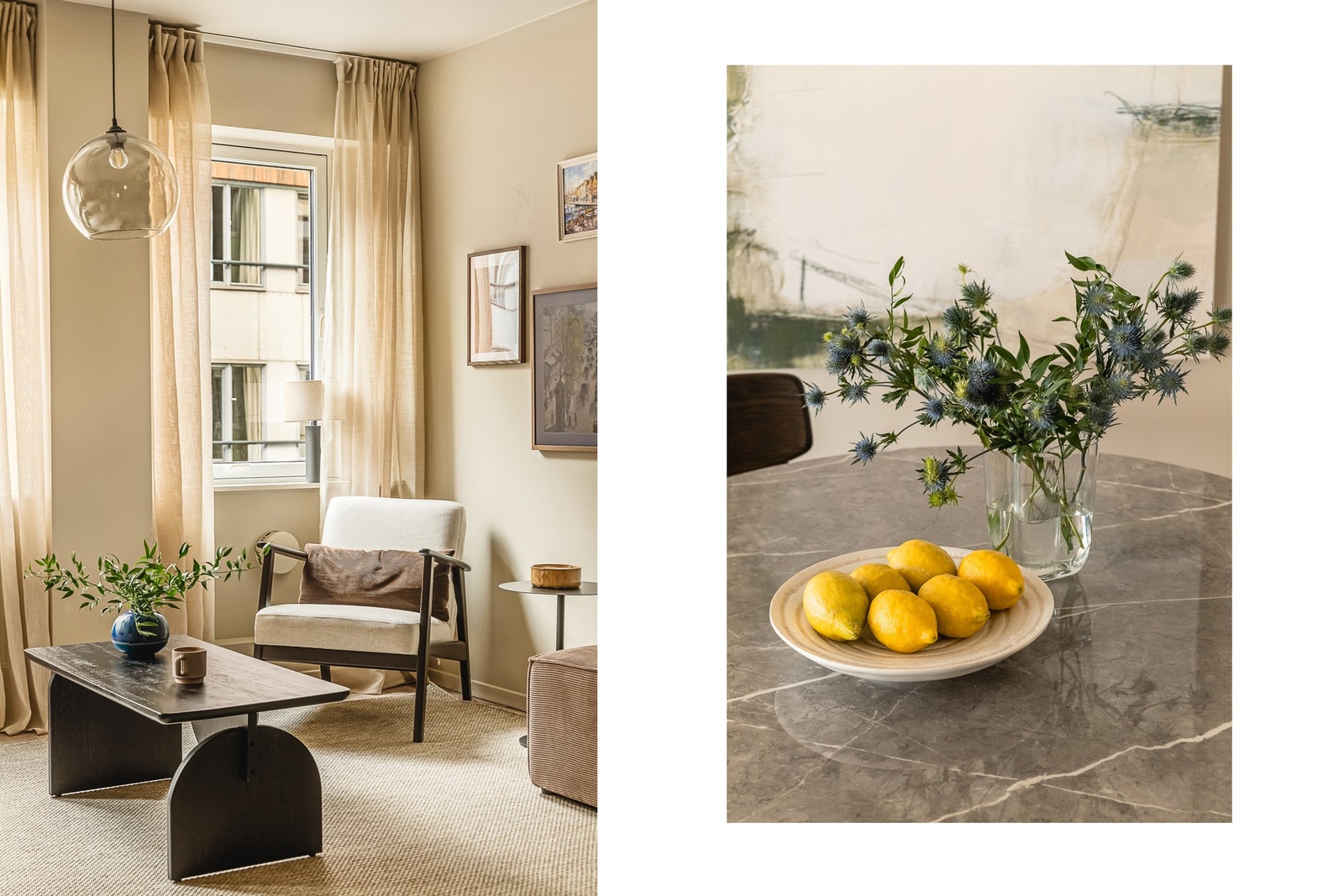 - Store vindusflater slipper inn rikelig med naturlig lys og skaper en lys og luftig romfølelse - Galleribilde