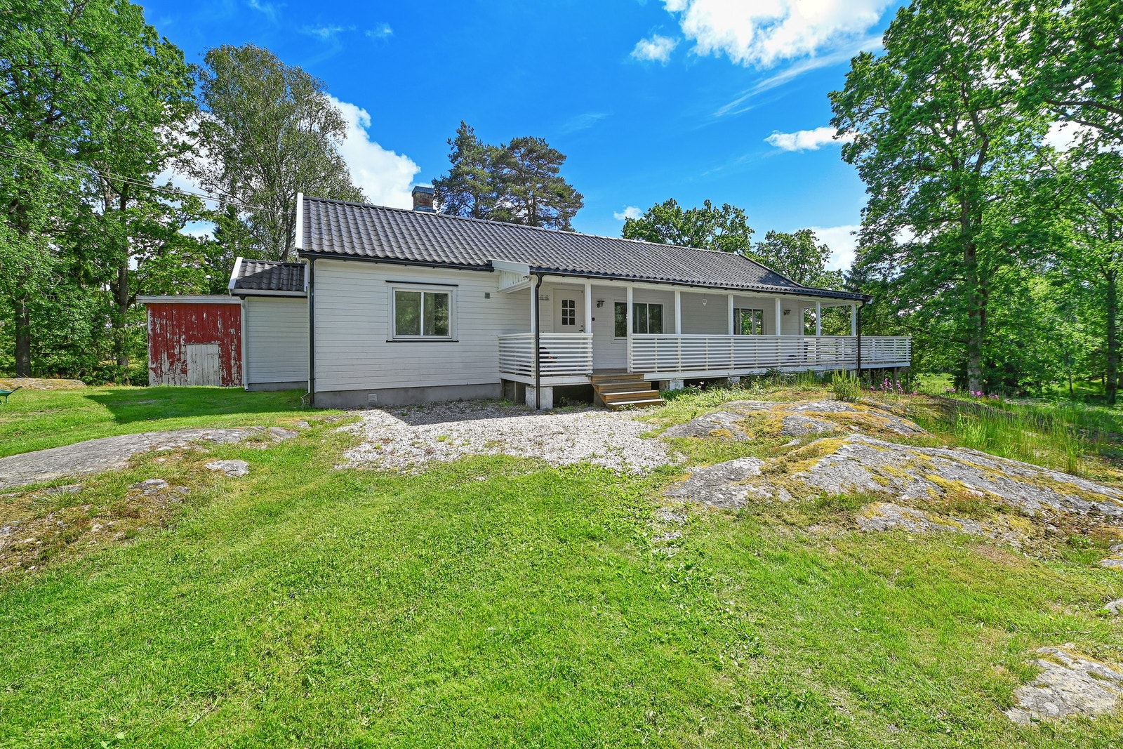 Sidehuset holder normal standard og har en del oppgraderinger. Galleribilde