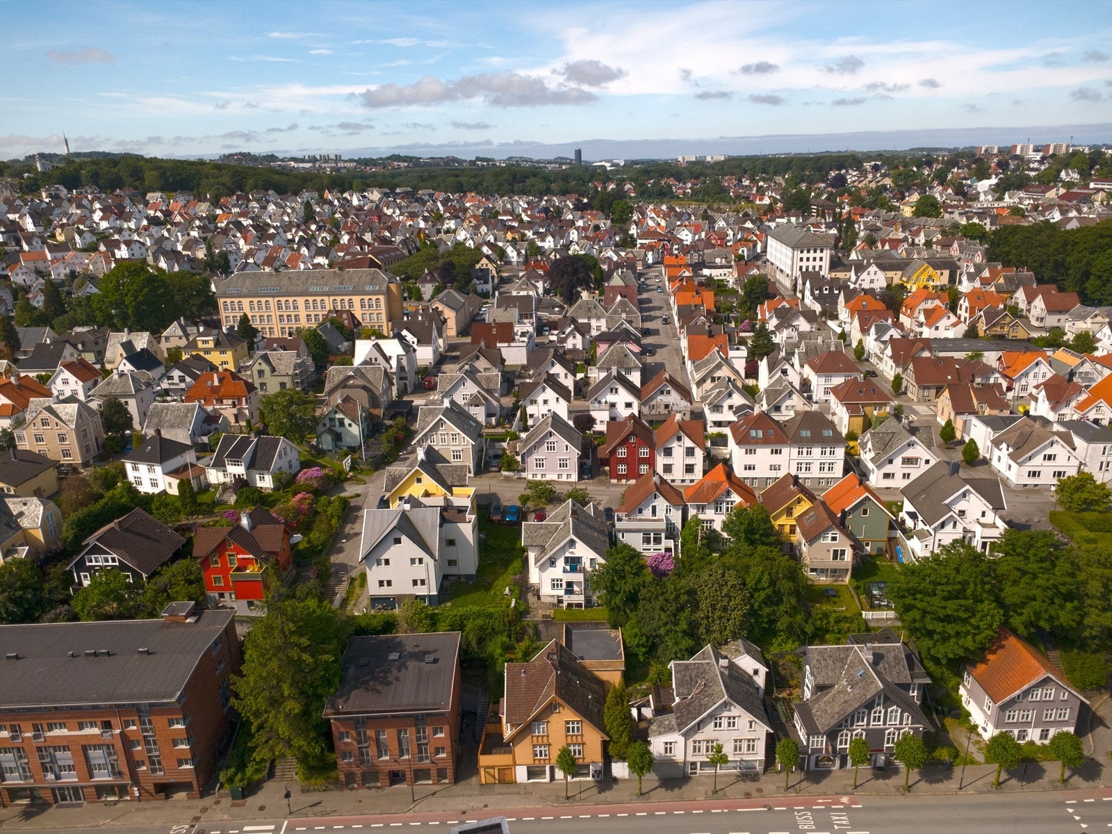 Dronefoto Galleribilde