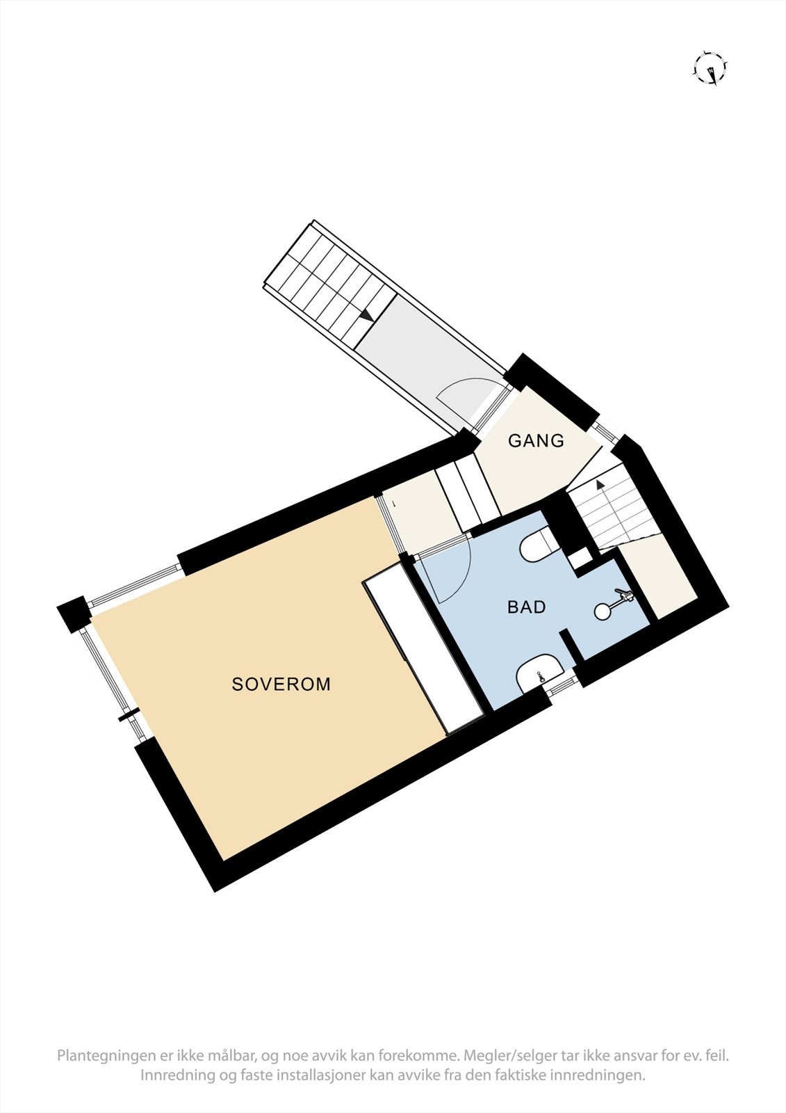 Plantegning 2.etasje Galleribilde