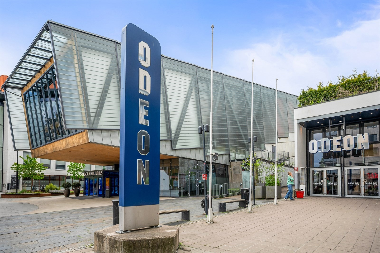 Sandvika har et mangfoldig kulturliv med kino, kulturhus og teater Galleribilde