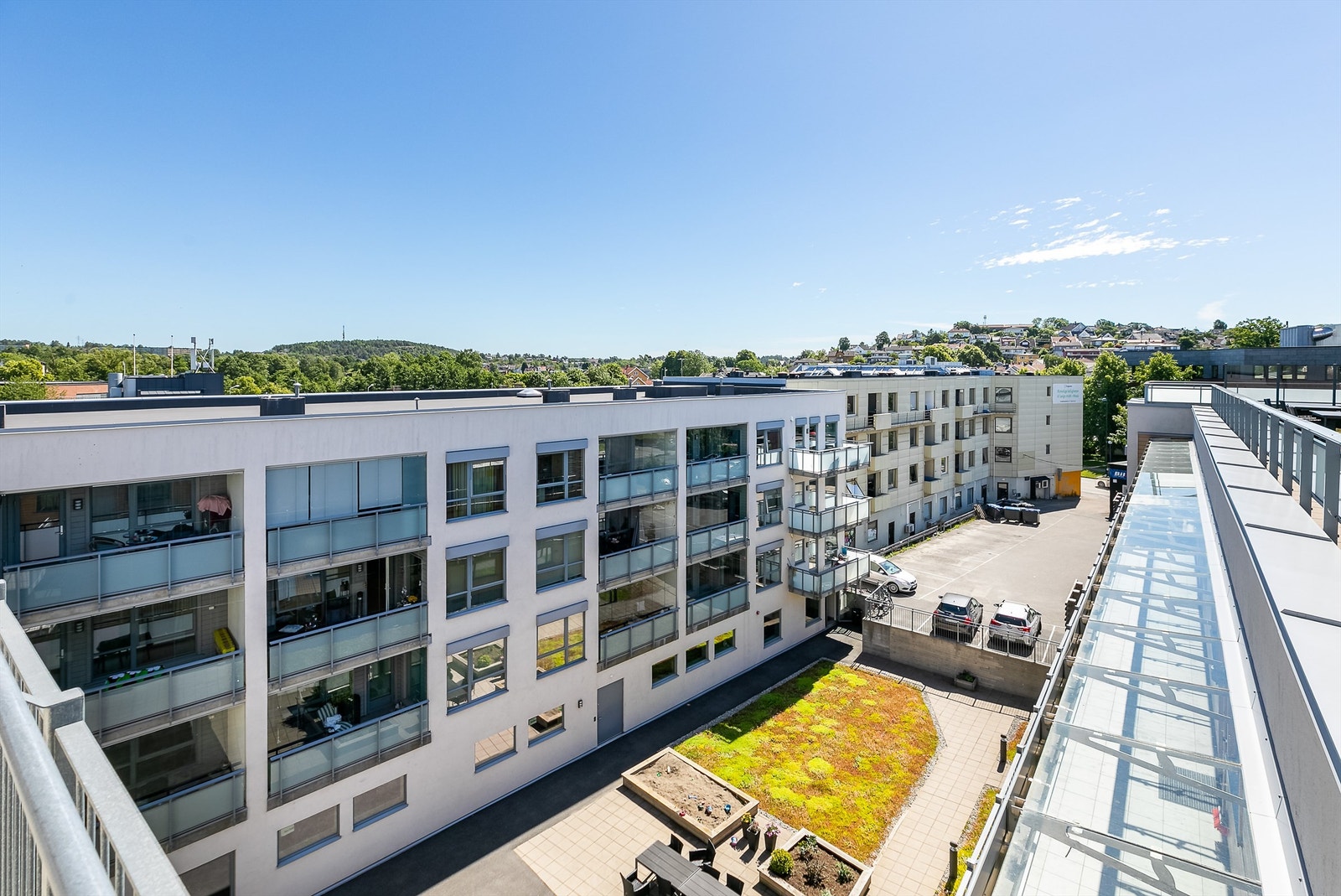 Bjørnåsen i nord er også inkludert i takaltanens vidstrakte utsikt. Galleribilde