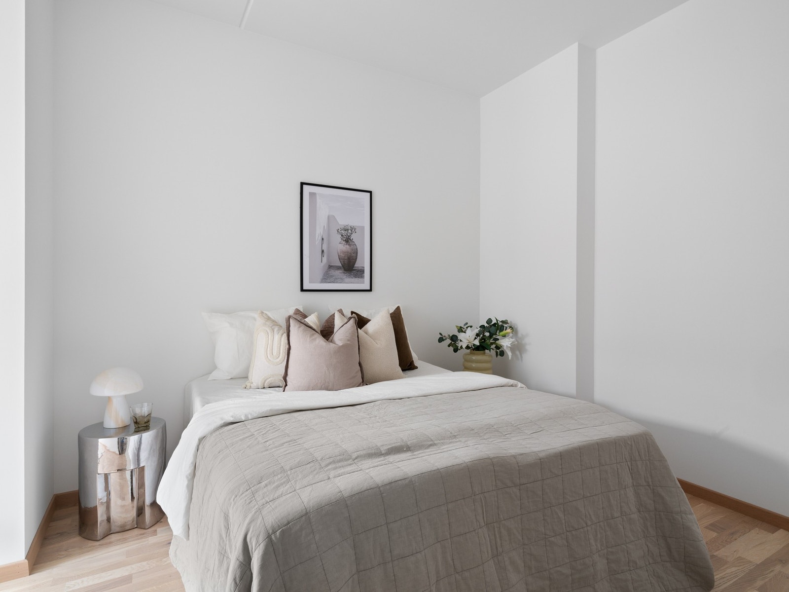 Leiligheten har to innbydende soverom. Galleribilde