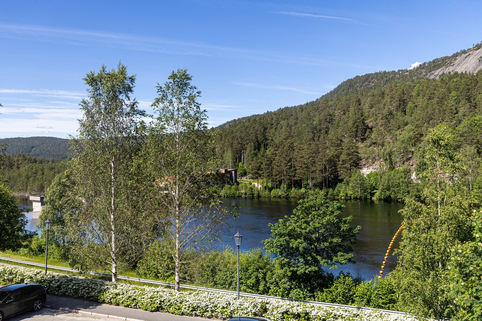 Utsikten fra boligen er ikke mye å klage på. Galleribilde
