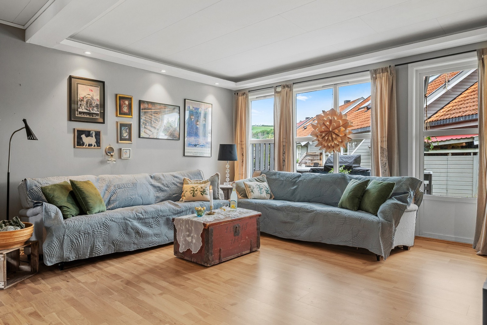 Her presenteres en innholdsrik selveierleilighet i byggets 1.etasje på Melhus . Galleribilde