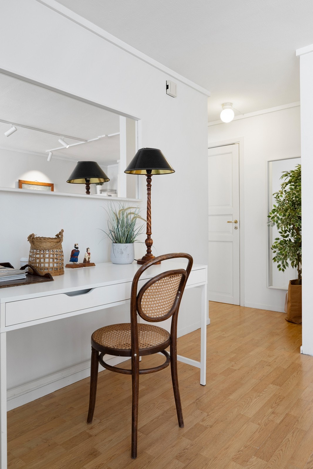 Her har man også funnet plass til en kontorplass. Galleribilde