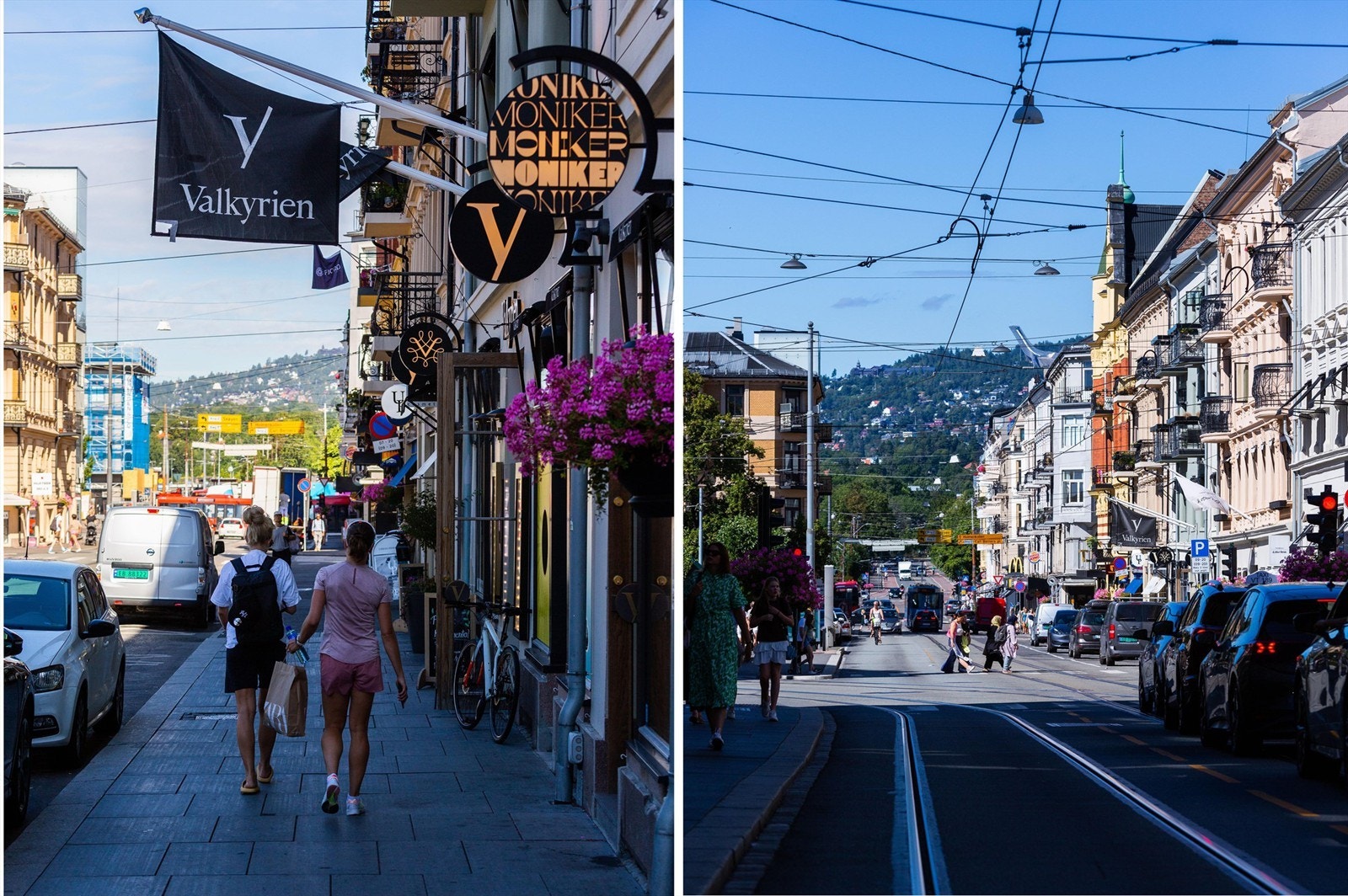 Bogstadveien og Valkyrien senter byr på et rikt utvalg av butikker, kaféer og spennende spisesteder; perfekt for en lørdag i byen eller en hyggelig ettermiddag etter jobb. Galleribilde