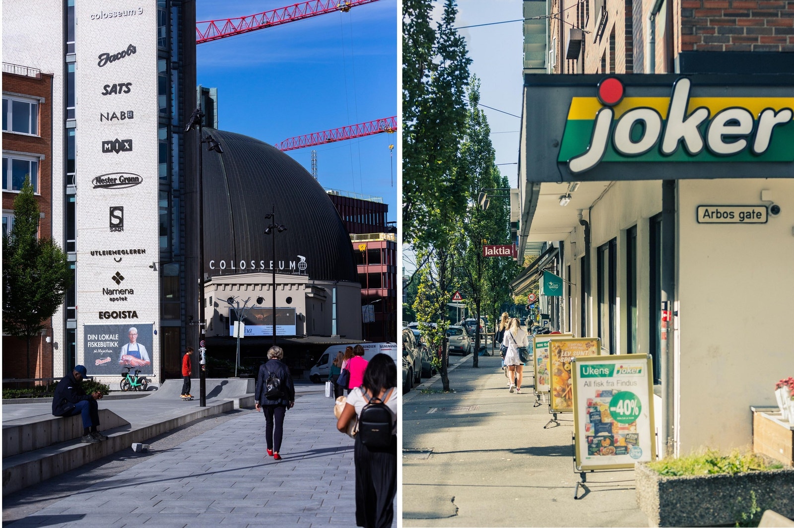 Dagligvarebutikker, treningssenter, kino og servicetilbud ligger bare få minutters gange unna - alt du trenger samlet i nabolaget. Galleribilde