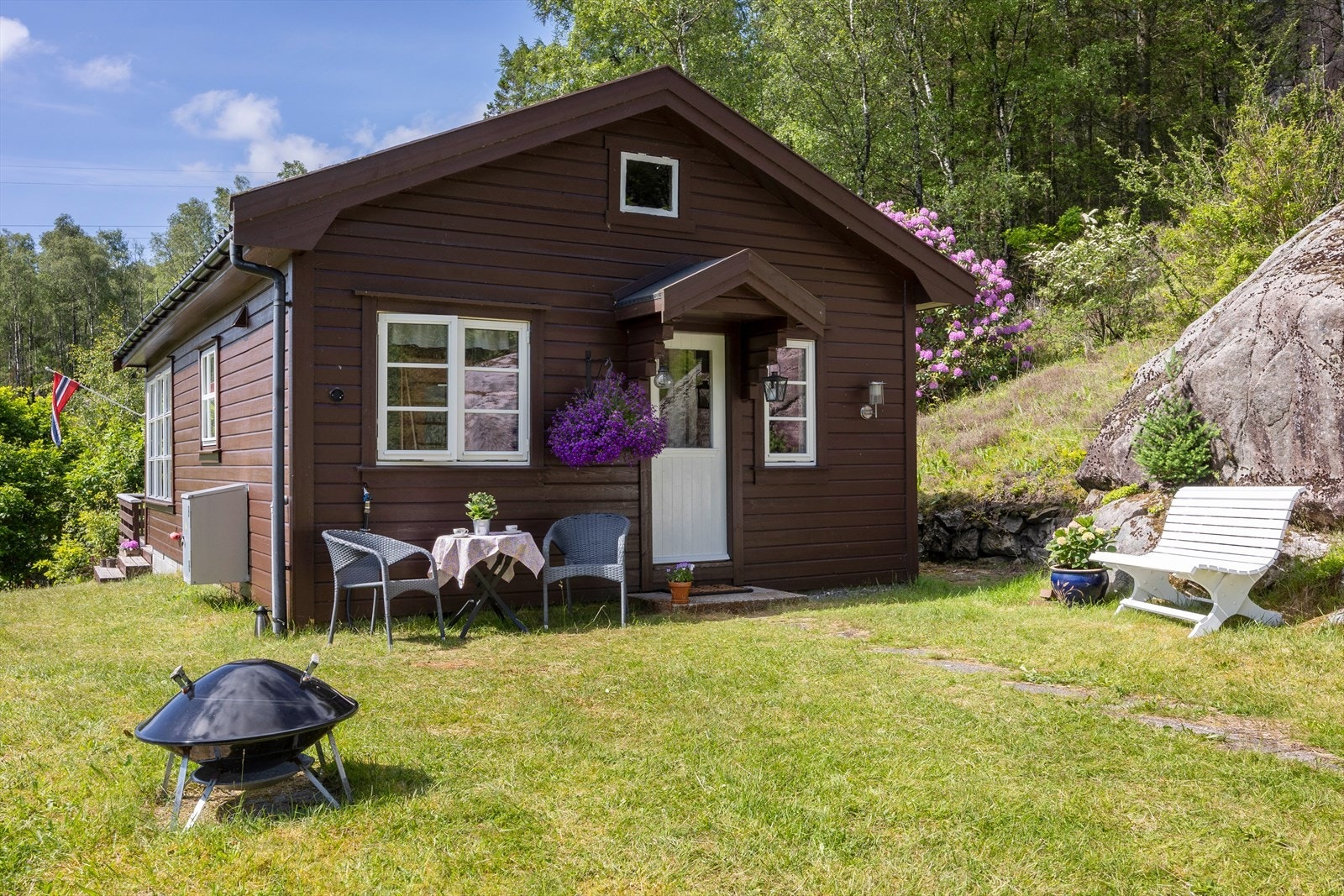 Koselig inngangsparti. Galleribilde