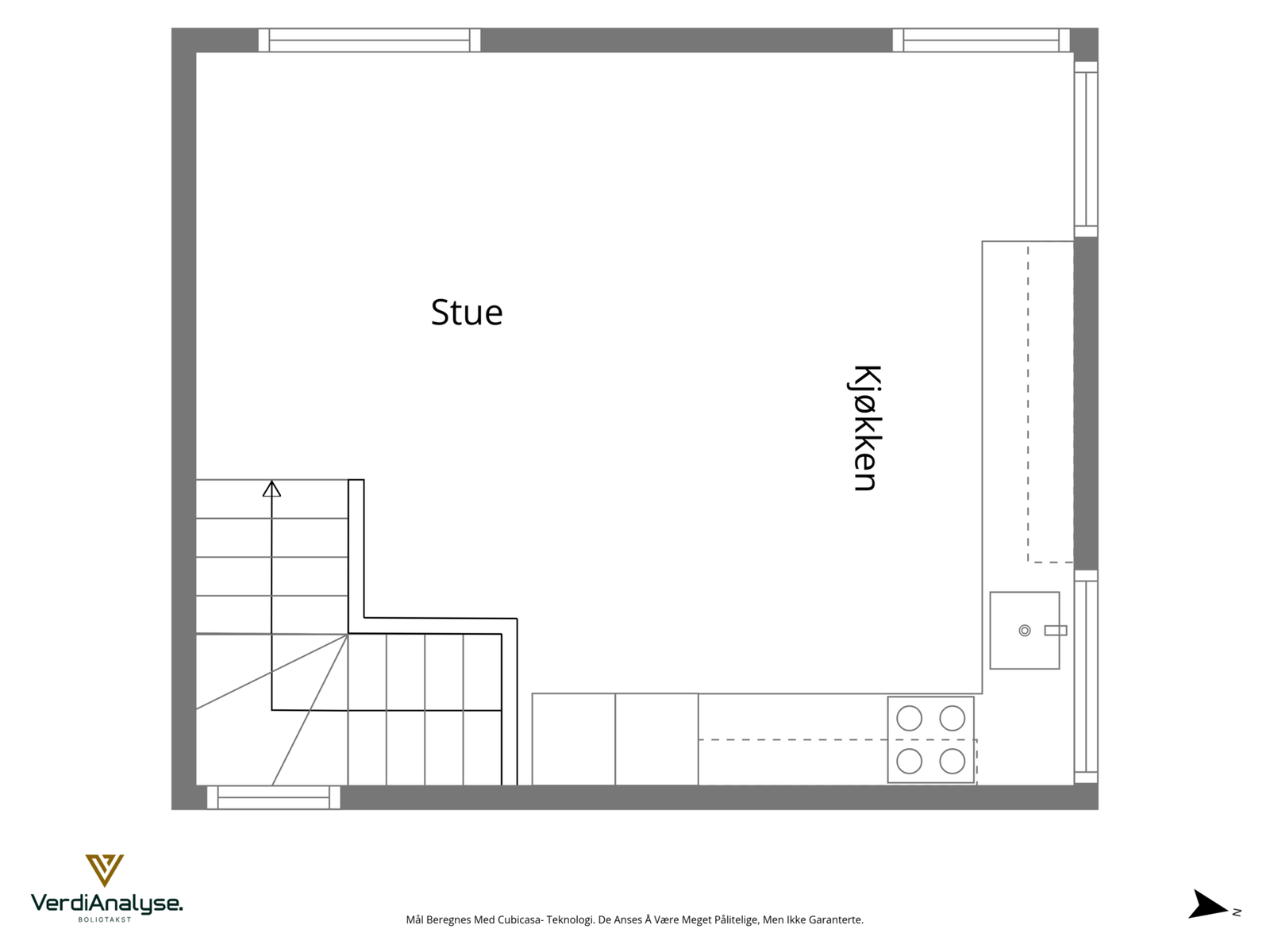 Planskisse 2. etasje Galleribilde