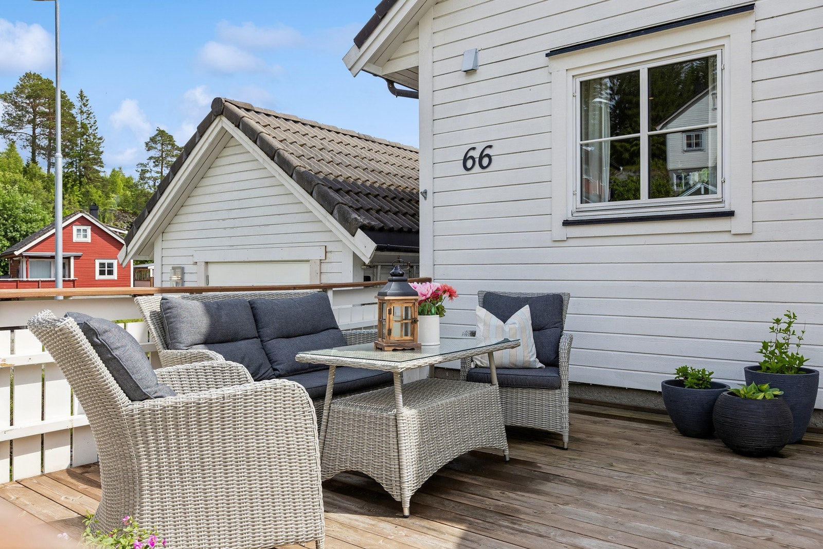 Flott terrasse på 15,5 m² Galleribilde