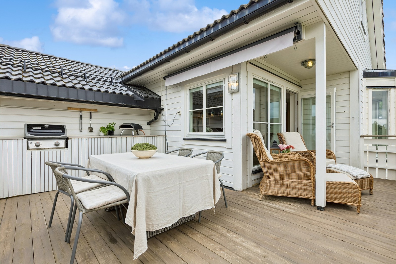 Terrasse på ca. 21 m² Galleribilde